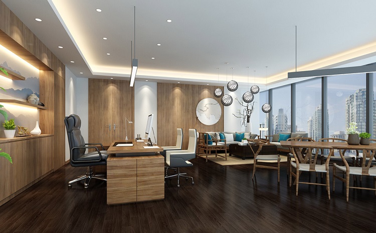 加洲建設(shè)的辦公室裝修設(shè)計：局部細(xì)節(jié)落地，方能彰顯整體質(zhì)感